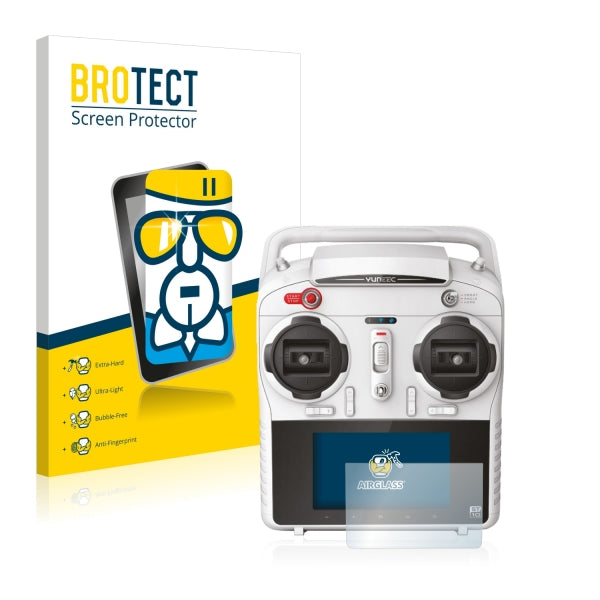 Yuneec ST10 including surrounding area Premium Glass Screen Protector Clear by BROTECT® AirGlass®