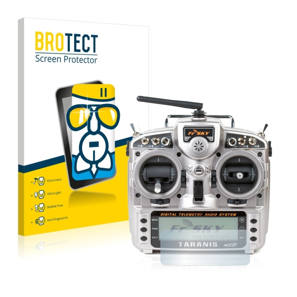FrSky Taranis X9D Premium Glass Screen Protector Clear by BROTECT® AirGlass®